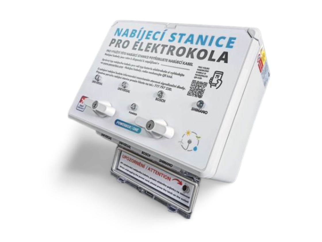 Powerbox.one 4P - Nabíjacia stanica pre 4 alebo 6 elektrobicyklov