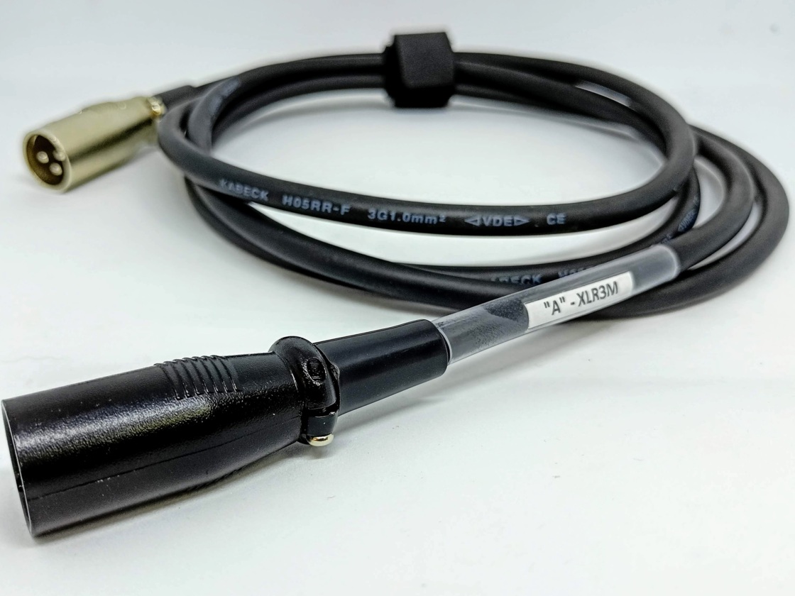 Nabíjecí kabel pro Powerbox.one - Typ "A" - konektor XLR3M