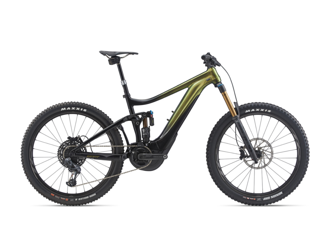 GIANT REIGN E+ 0 PRO 27,5"+ 2020 – celoodpružený elektrobicykel – stredový pohon Yamaha
