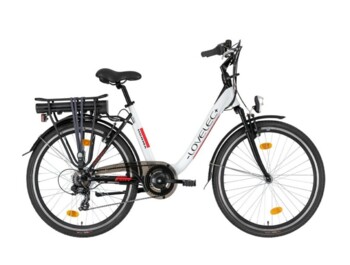 Ekonomický mestský elektrobicykel s nosičovou batériou a zadným pohonom. Skvelá voľba pre tých, ktorí chcú kvalitný elektrobicykel za priaznivú cenu.