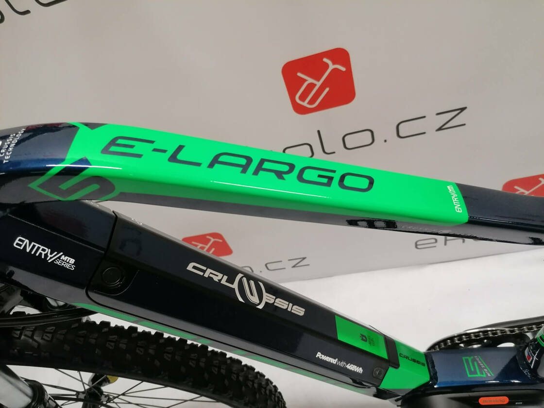E-bicykel CRUSSIS e-Largo 5.7 - baterie