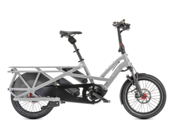 Alternatíva k motorizovaným vozidlám. Industriálny nákladné elektrobicykel s nulovými emisiami.