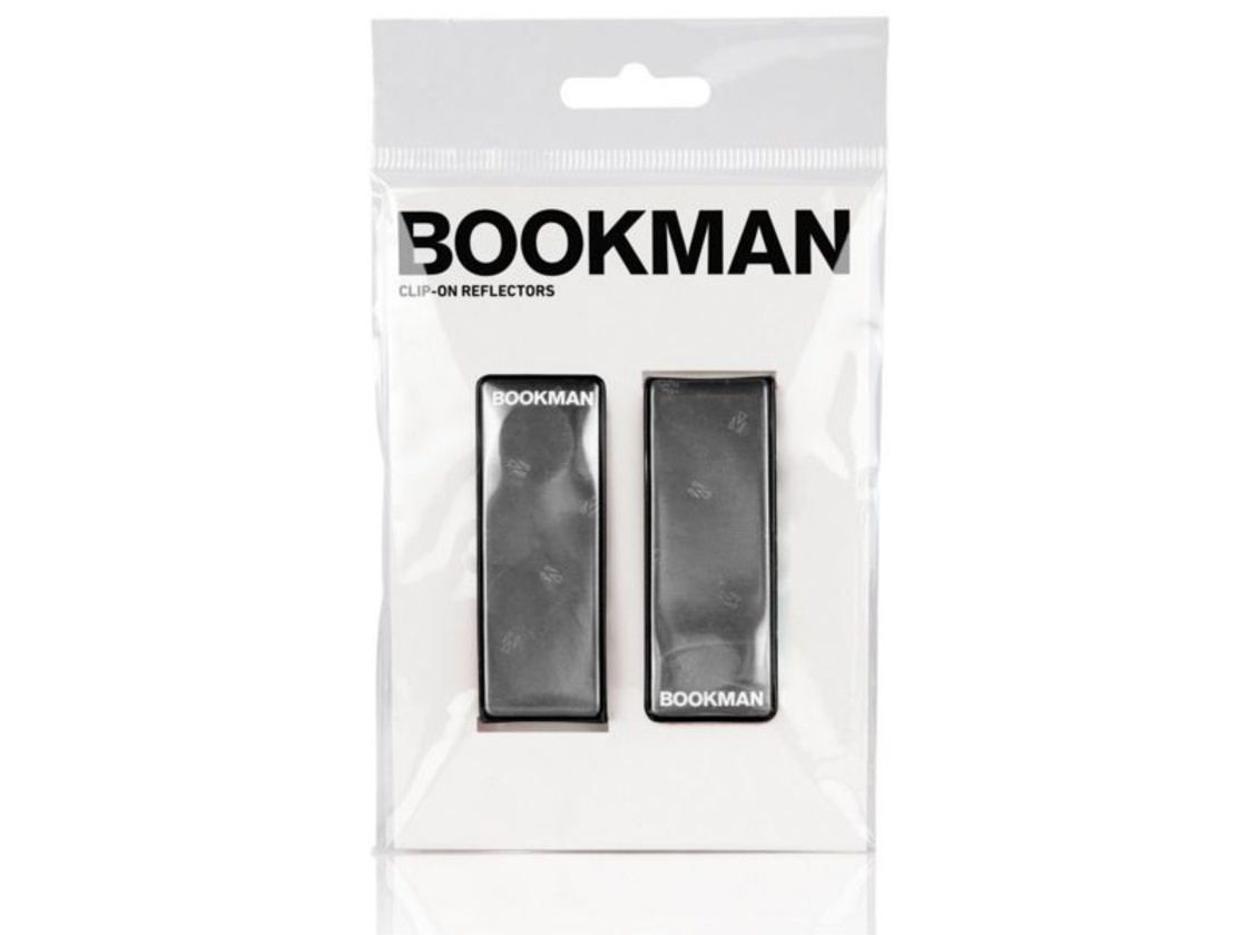 Bookman Clip-on Reflectors Black